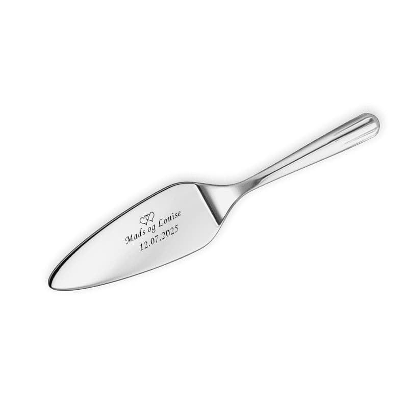 Kähler Hammershøi Kagespade L 28,5 cm - Bryllupsgave med gravering