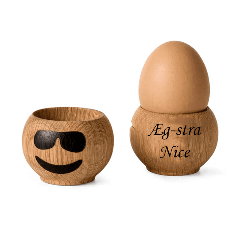 Spring Copenhagen cool, egg cup - Housewarming gaver med gravering