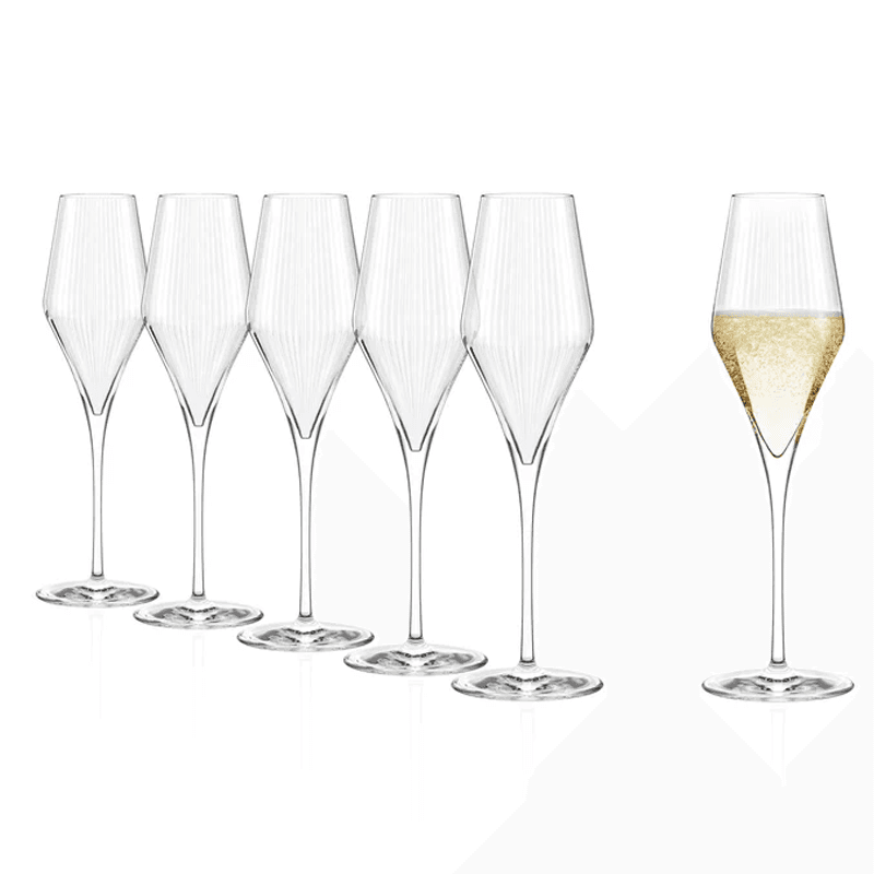 Stölzle Lausitz Symphony Champagne 290ml 6stk - Champagneglas med gravering