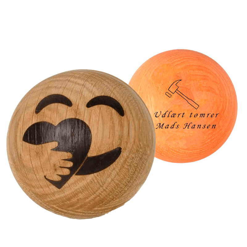 Copenhagen Emotions® CARE - Tømrer - Gave til tømrer med gravering