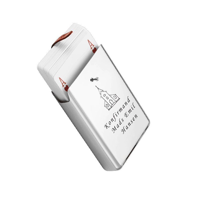 Georg Jensen SKY Kortspil - konfirmation - Konfirmationsgaver med gravering
