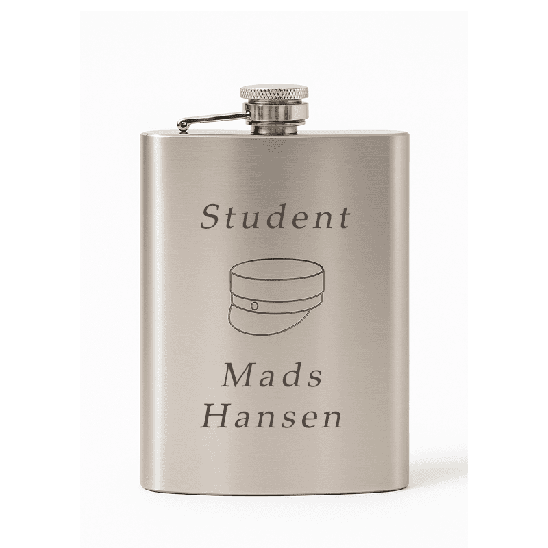 Lommelærke til student - Studentergaver til ham med gravering