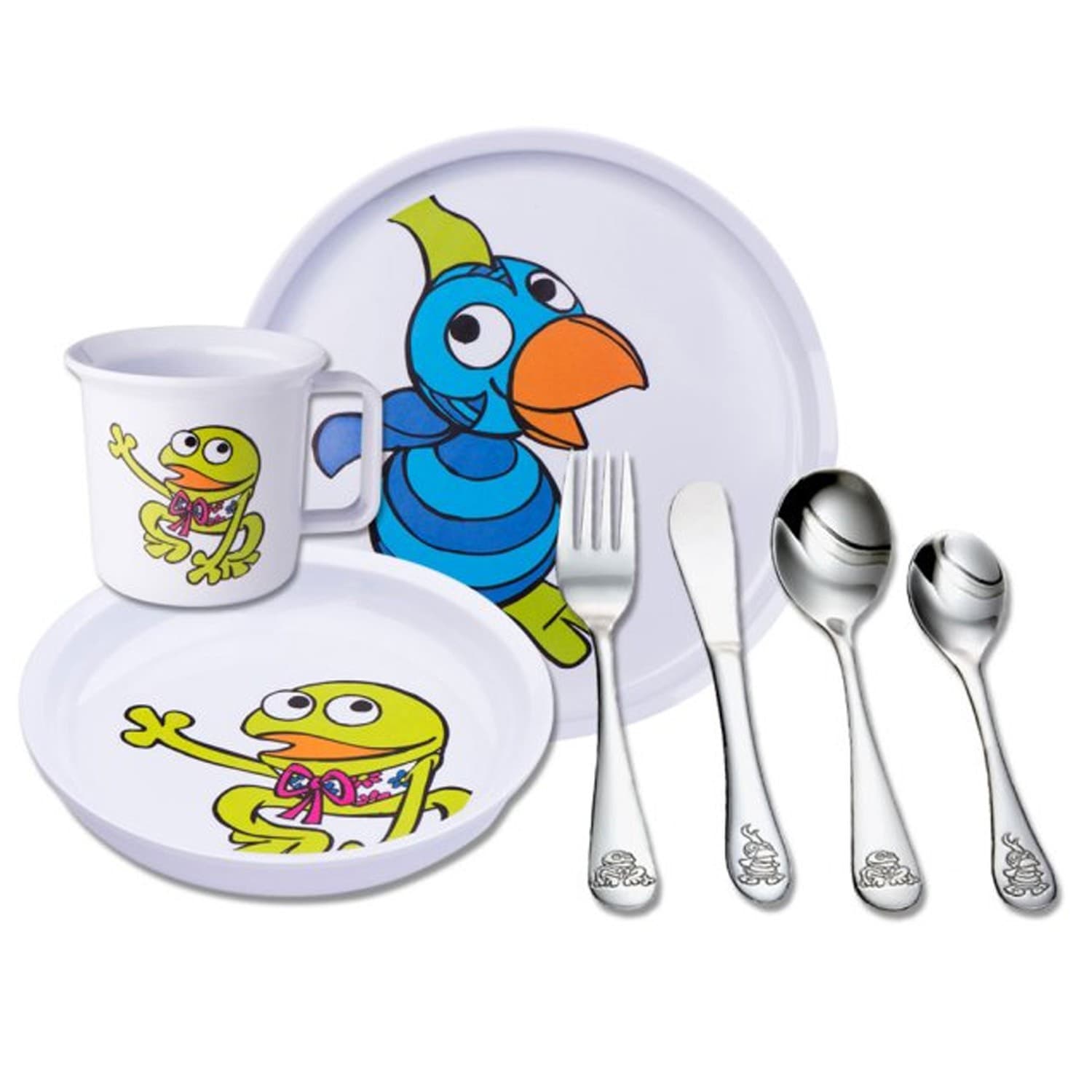 Nordahl Andersen Kaj & Andrea Spisesæt - Dåbstallerken med gravering