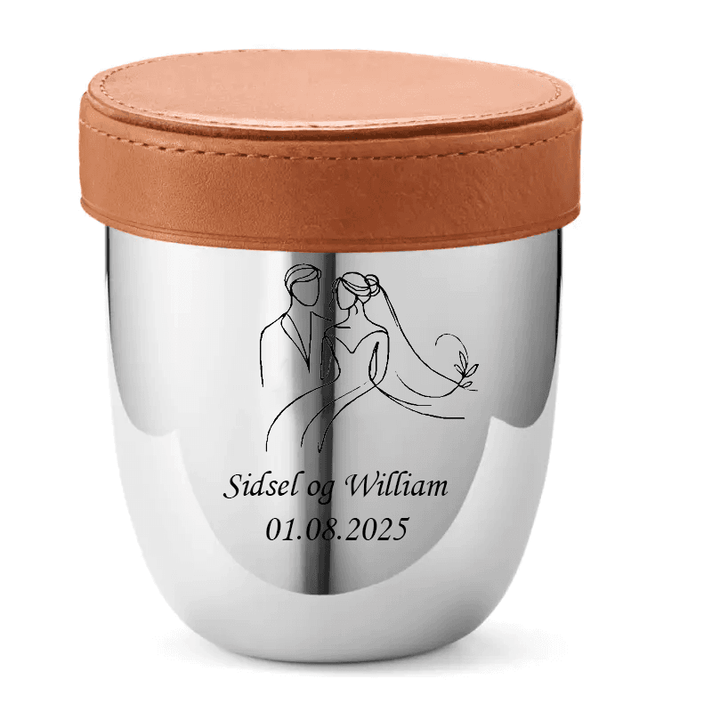 Georg Jensen SKY Raflebæger - Bryllup - Bryllupsgave med gravering