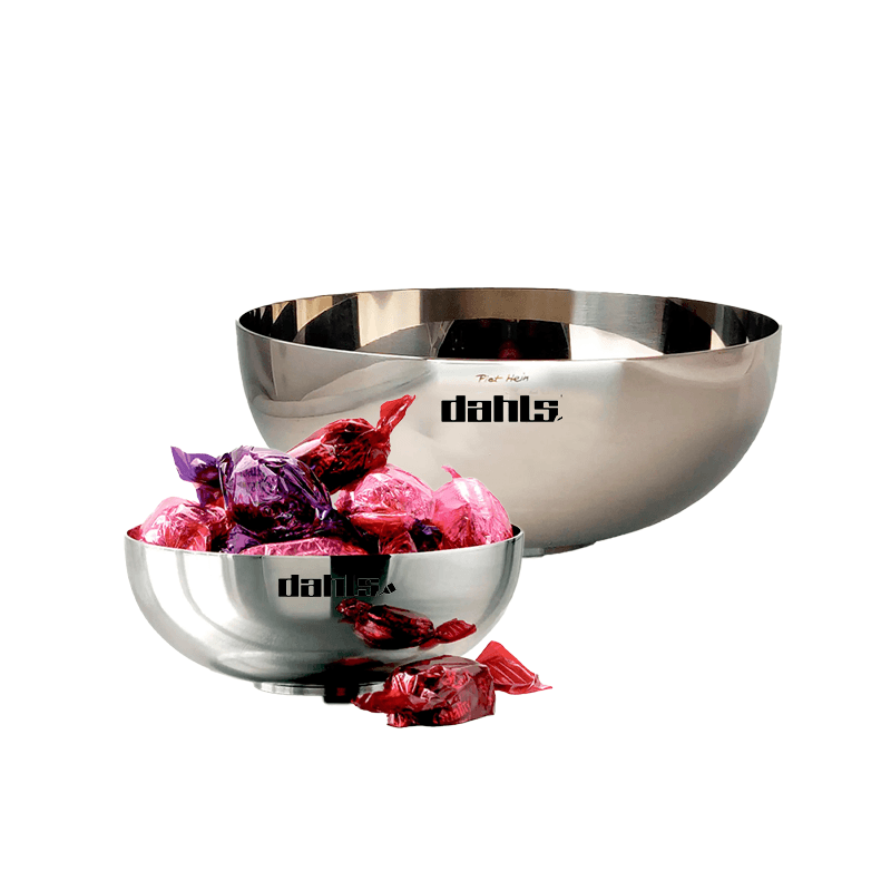 Piet Hein – 2-pak skåle med logo (8 cm) (13 cm) - Firmagaver med logo med gravering