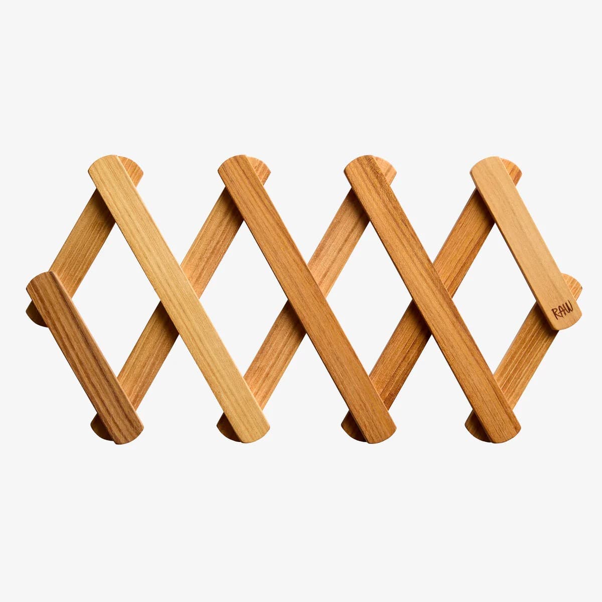 RAW Teak justerbar bordskåner - Aida Design med gravering