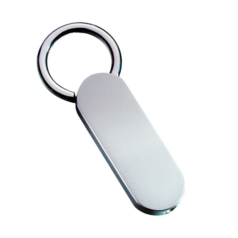 Nøglering  metal CLASSIC SMALL - Personlige gaver til ham med gravering