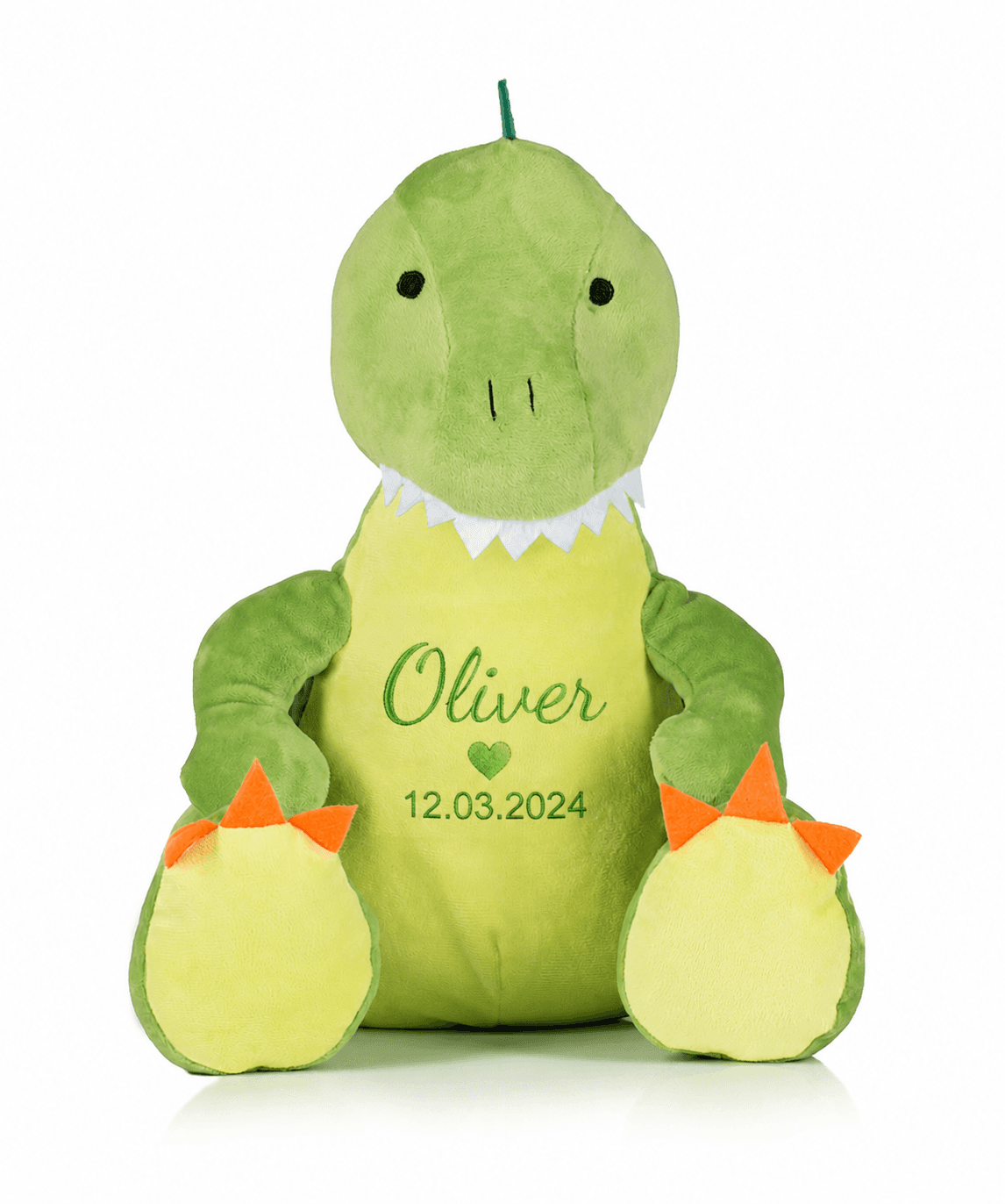 Navnebamse - dinosaurbamse med brodering - Bamser med gravering