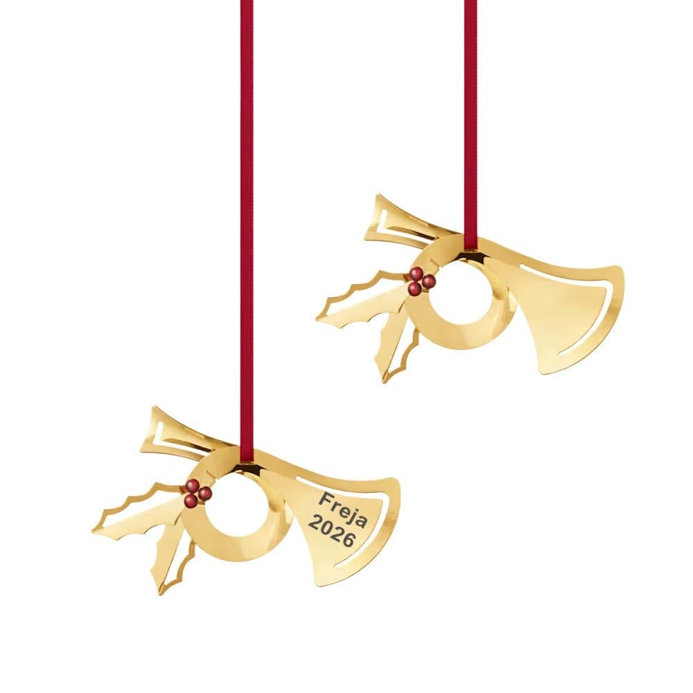 Georg Jensen juletrompet 2026 - Juleophæng med gravering