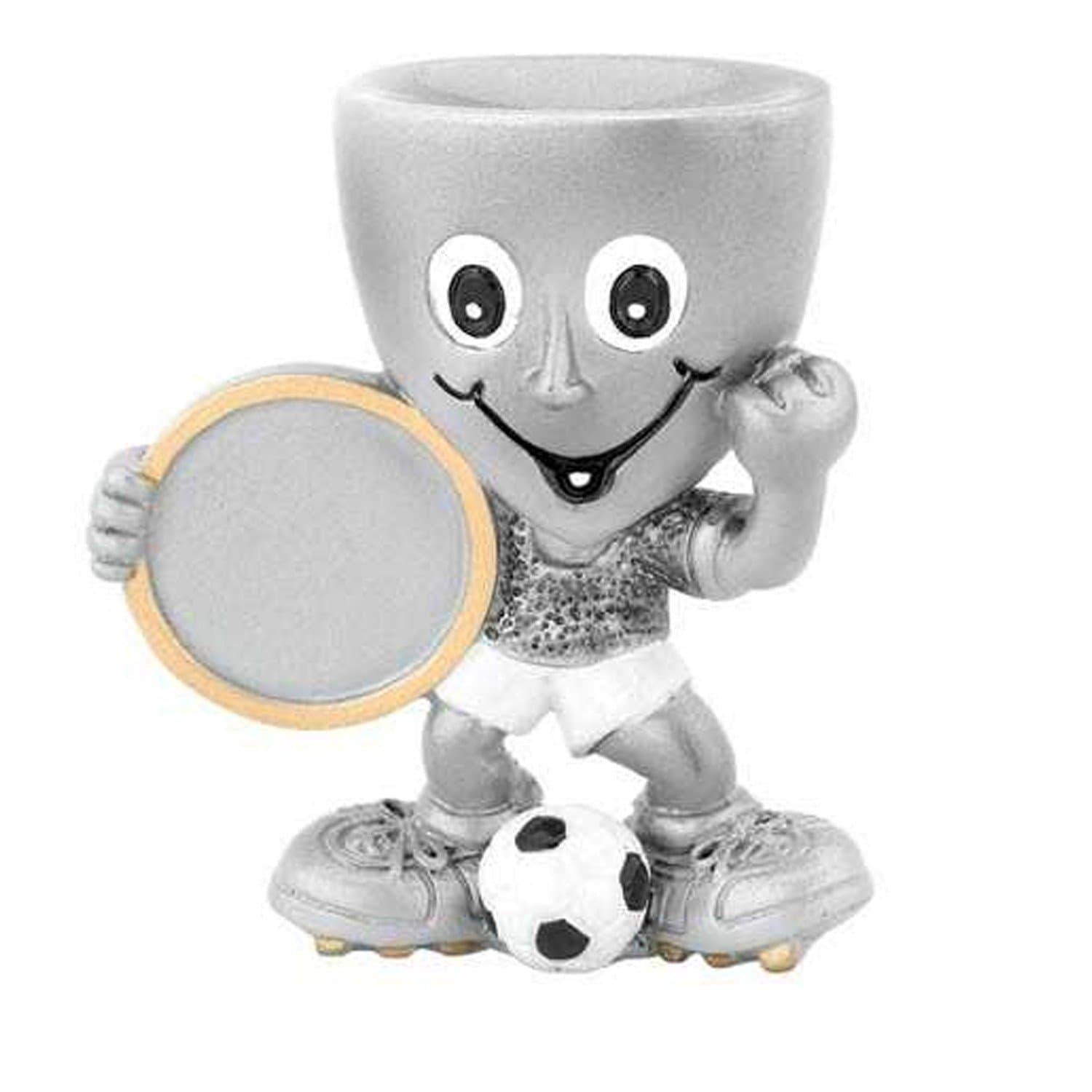 Sportsstatuette Fodbold pokal 7 cm - Statuetter med gravering