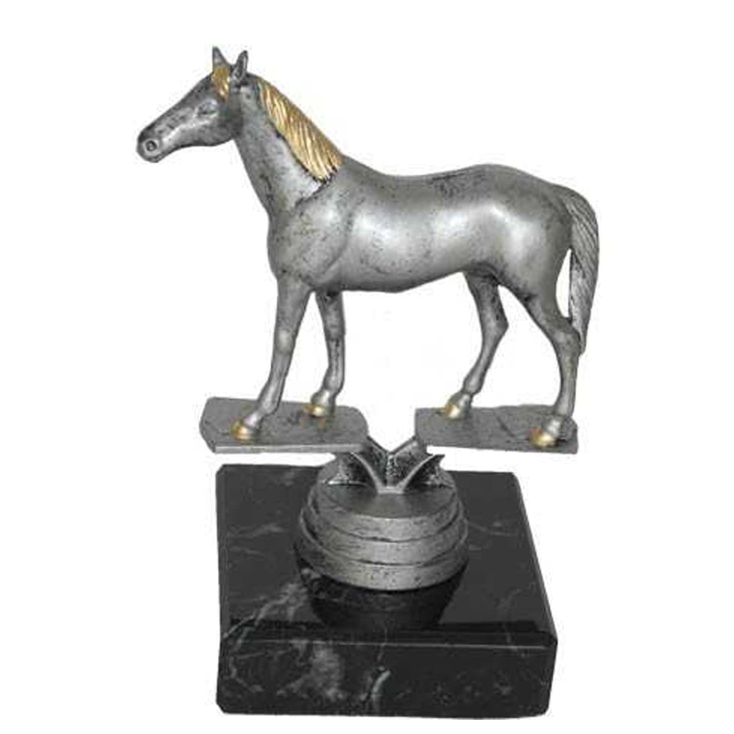 Statuette Hest 12 cm - Statuetter med gravering