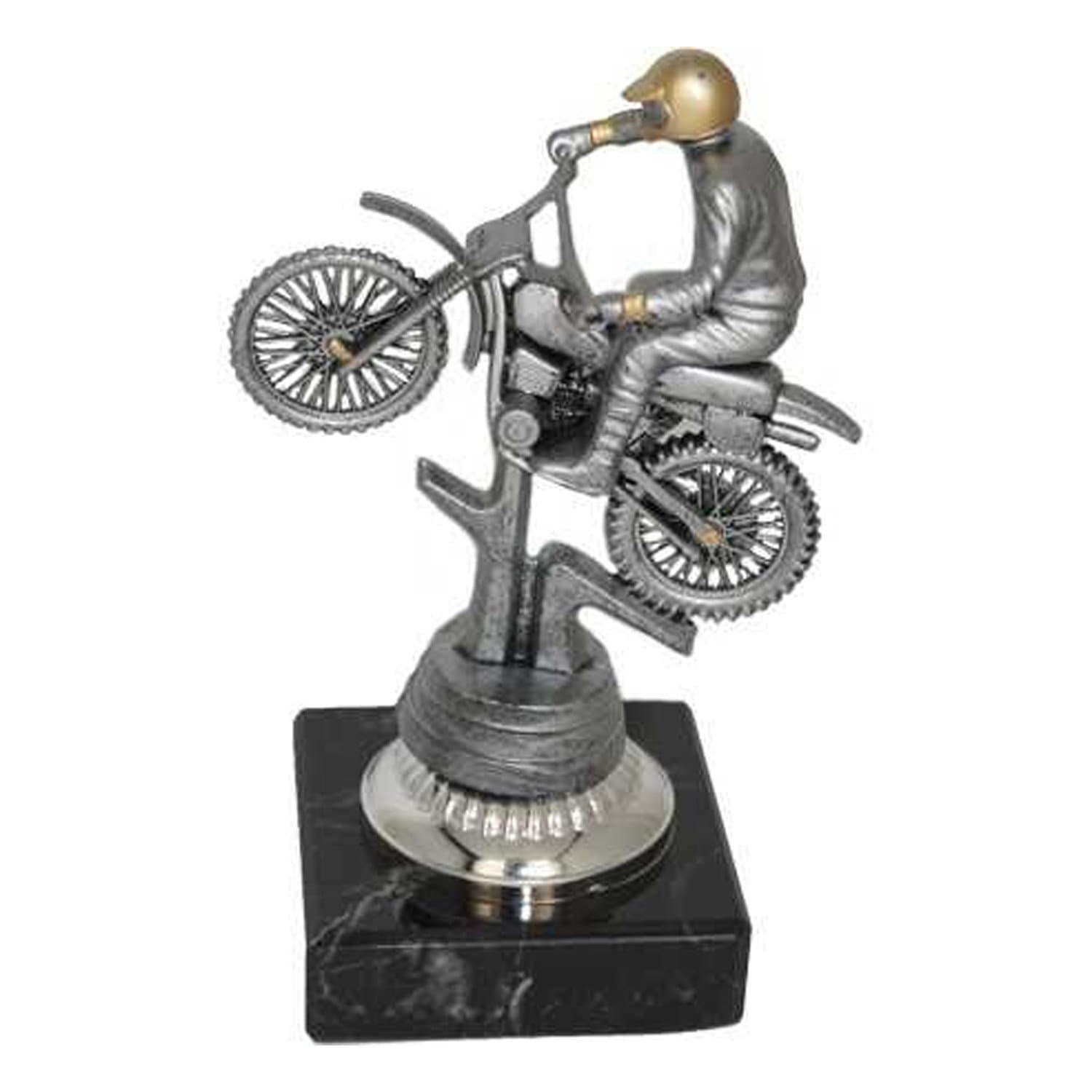 Statuette motorcross Bronze 12 cm - Statuetter med gravering