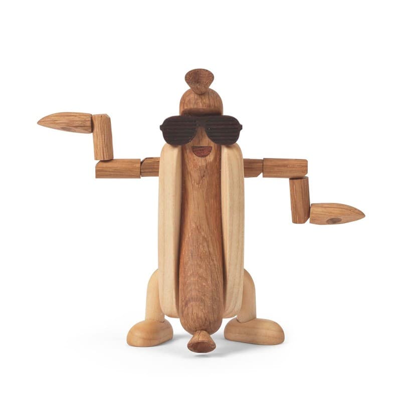 Spring Copenhagen  - Harry Hot dog - Træfigurer med gravering
