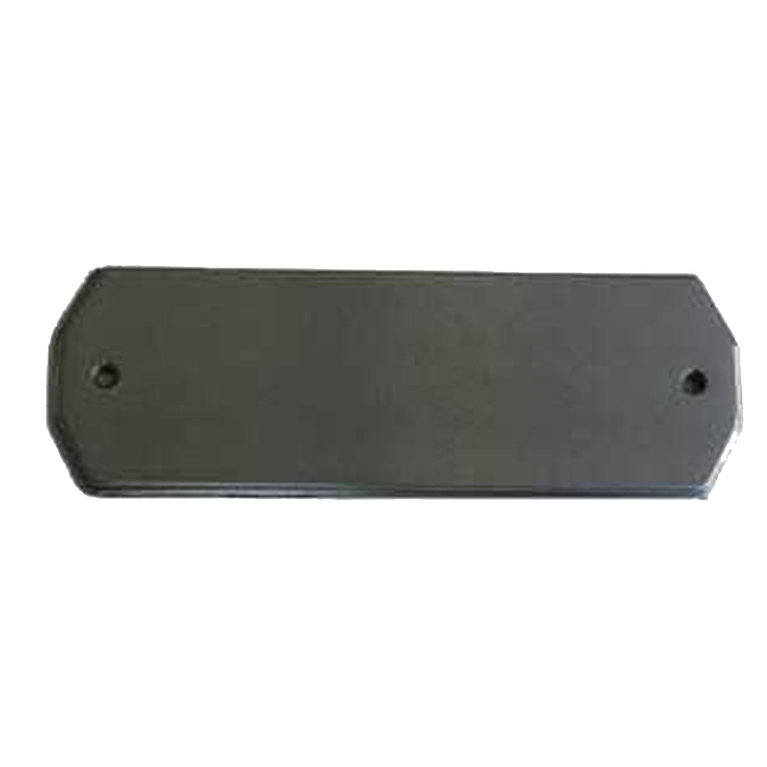 Dørskilt krom 50 x 135 mm - Forkromet skilte med gravering