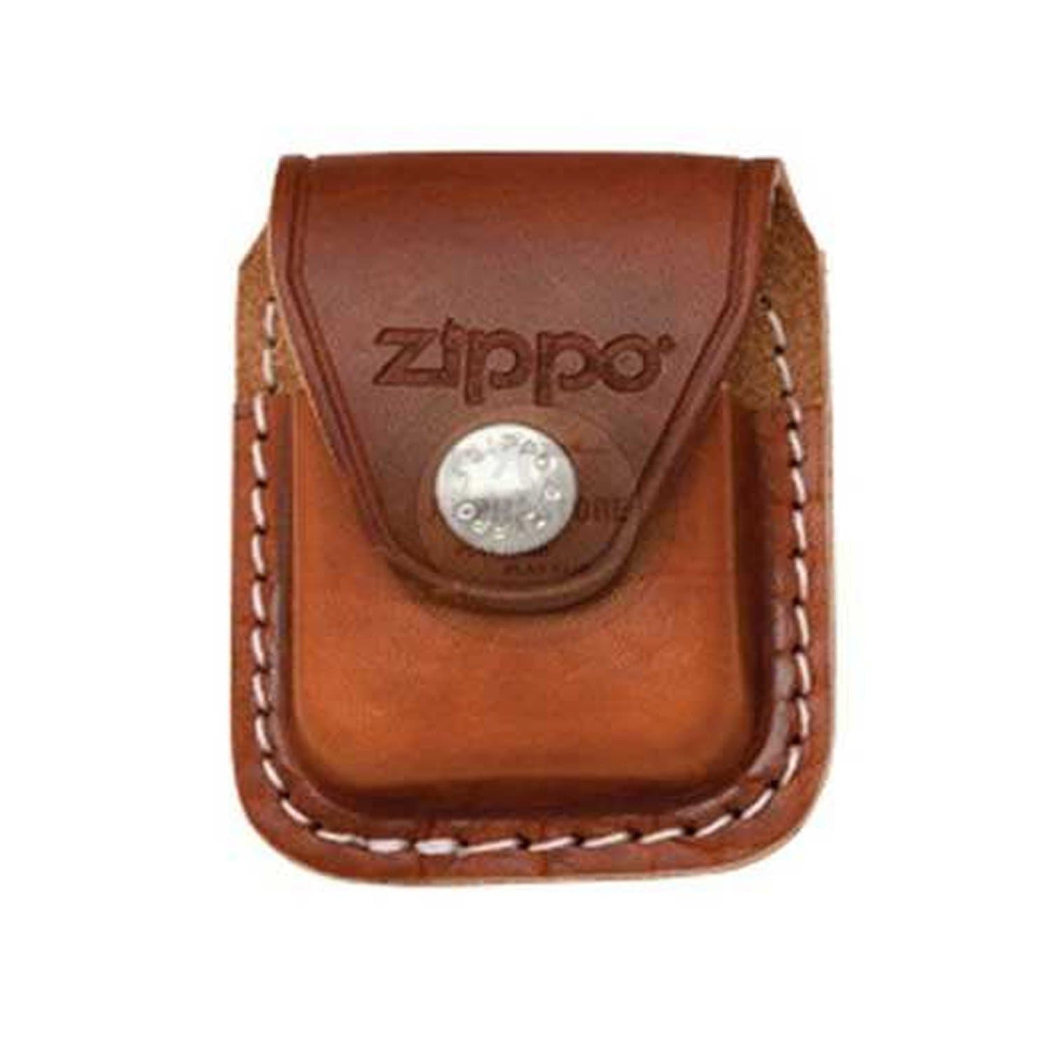 Zippo lighter Brun taske - Zippo med gravering