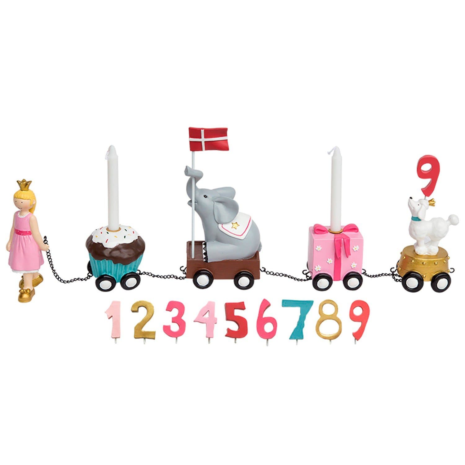 Kids By Friis Fødselsdagstog Prinsesse - Kids By Friis med gravering