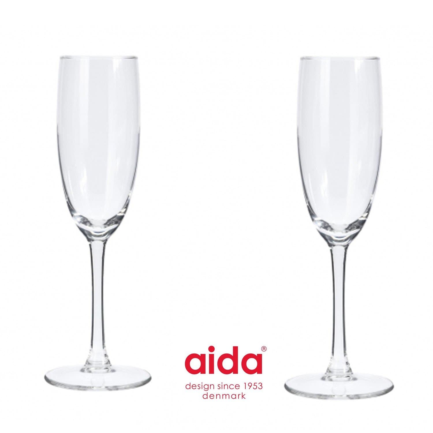 Gourmet champagneglas 2 stk - Champagneglas med gravering