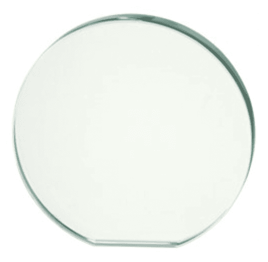 Pokal glas rund 14 cm - Glaspokaler med gravering