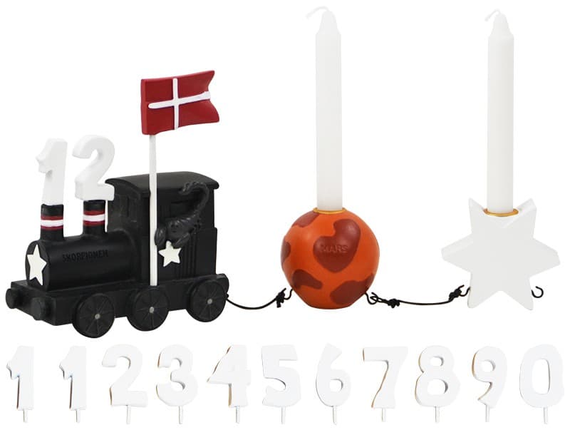 Kids By Friis Fødselsdagstog m. stjernetegn - Skorpionen - Kids By Friis med gravering