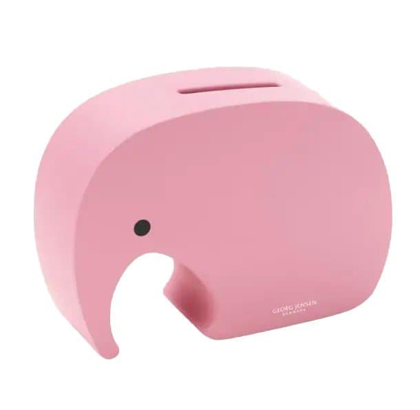 Georg Jensen Miniphant - Strawberry Blush - Sparebøsser med gravering