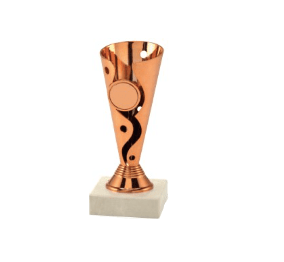Pokal Wave Bronze 15,5 cm - Sportspræmier med gravering