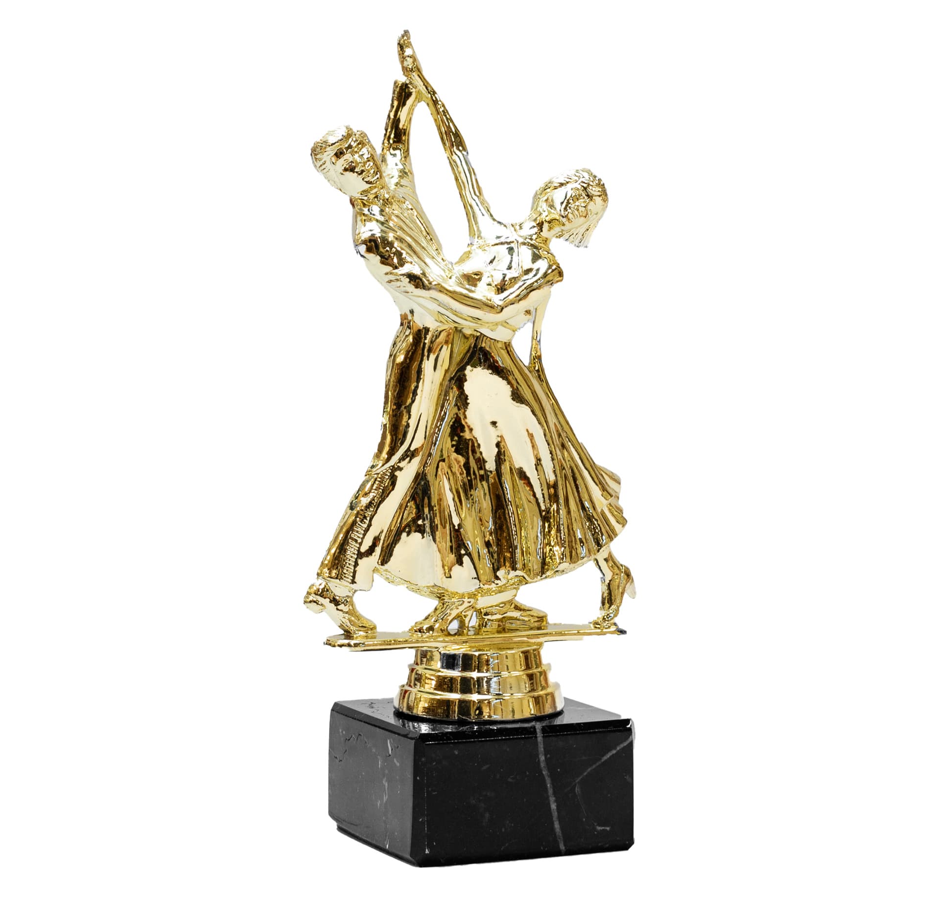 Statuette dans guld 16 cm - Statuetter med gravering