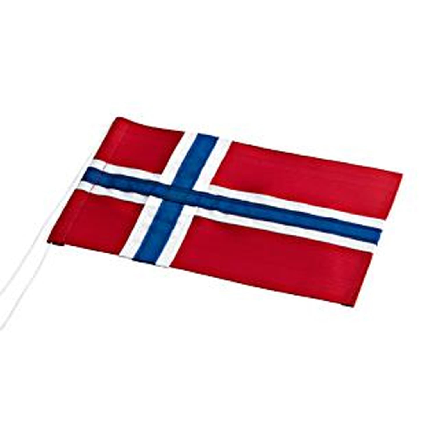 Norsk løst flag til 30 cm bordflag - Bordflag med gravering