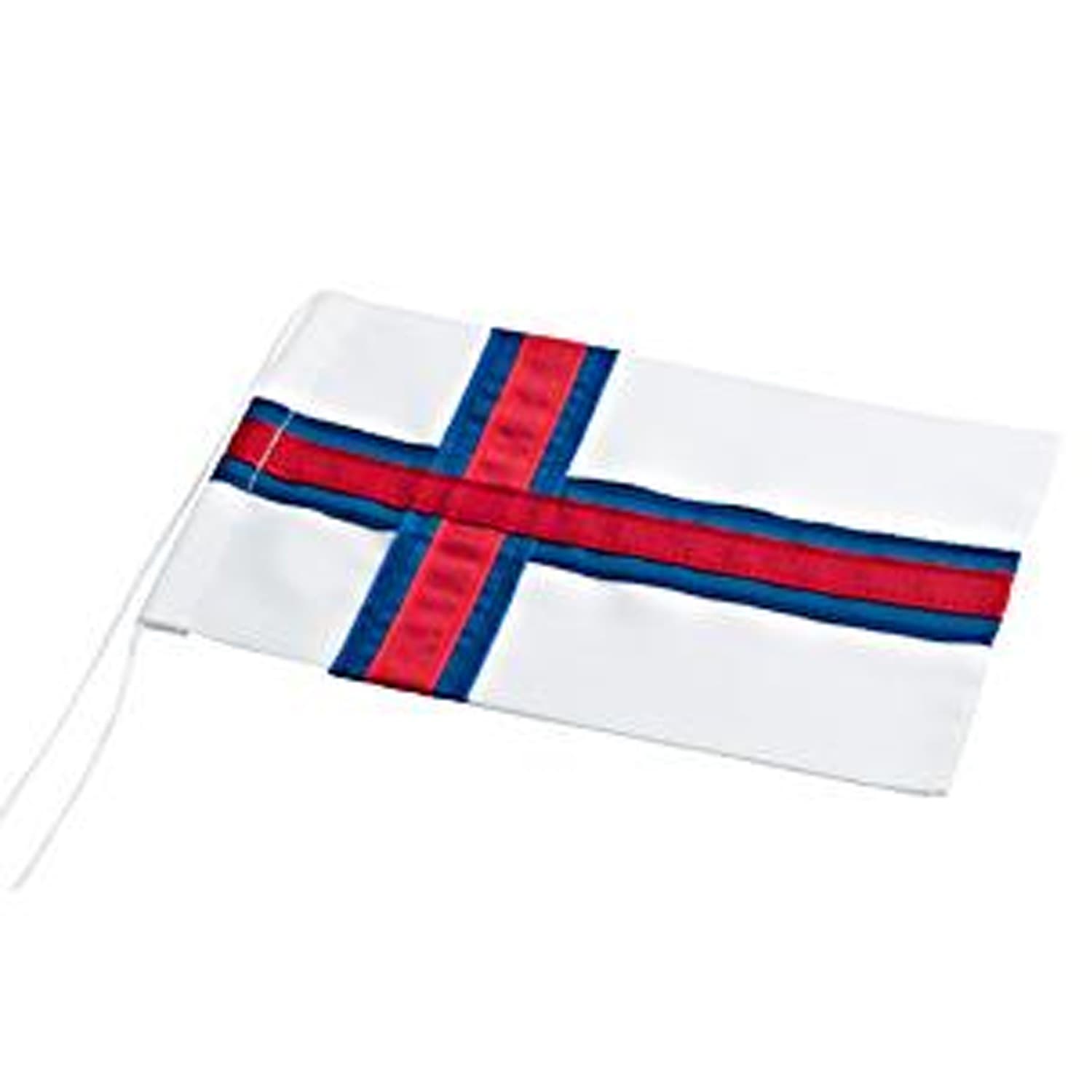 Færøsk løst flag til 30 cm bordflag - Bordflag med gravering