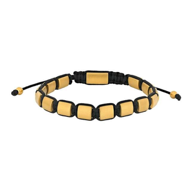 Son of Noa square forgyldt stål armbånd - Personlige gaver til ham med gravering