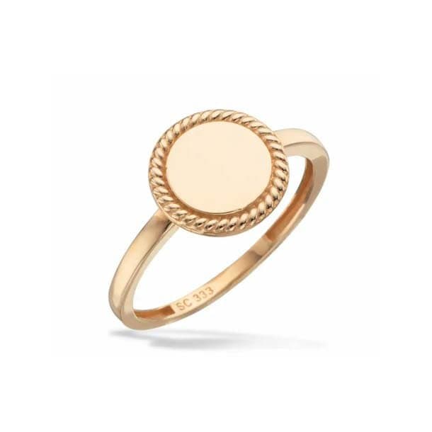 Scrouples Ring Polet 8 kt Guld - Ringe med gravering