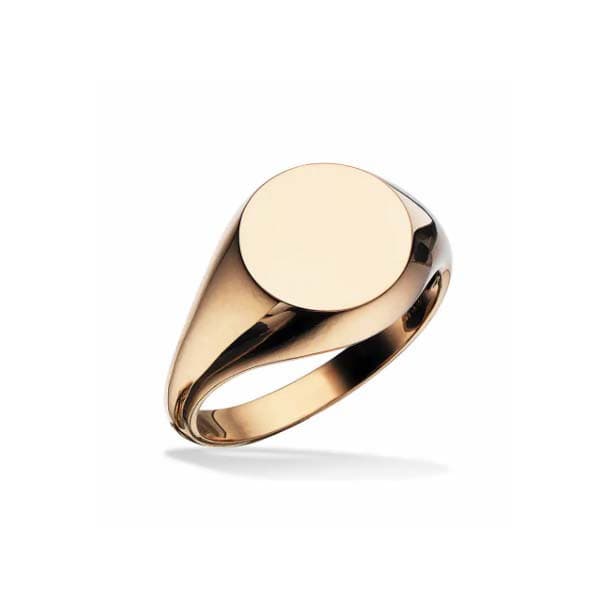 Scrouples Ring Signet 8 kt Guld - Ringe med gravering