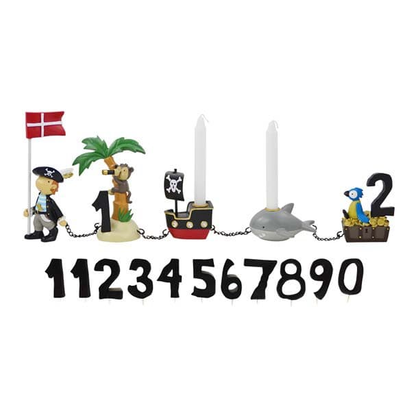Kids By Friis Fødselsdagstog Pirater - Kids By Friis med gravering