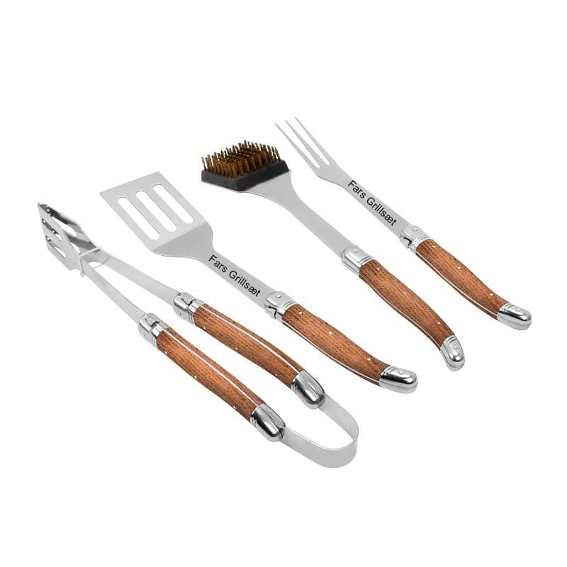 Grillsæt med navn - Laguiole - Grillsæt med gravering