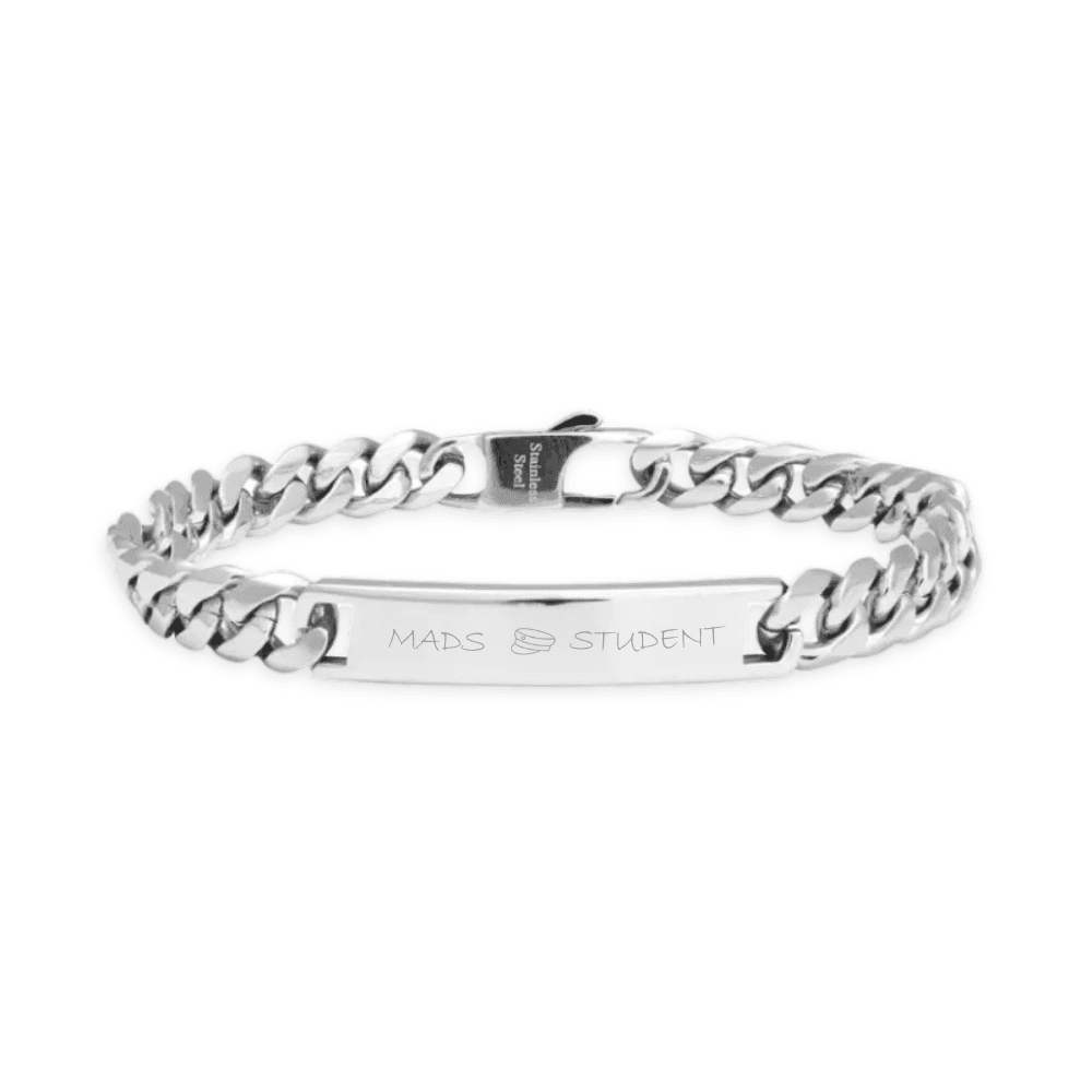 SON of NOA - Student armbånd - Stål - Armring med gravering