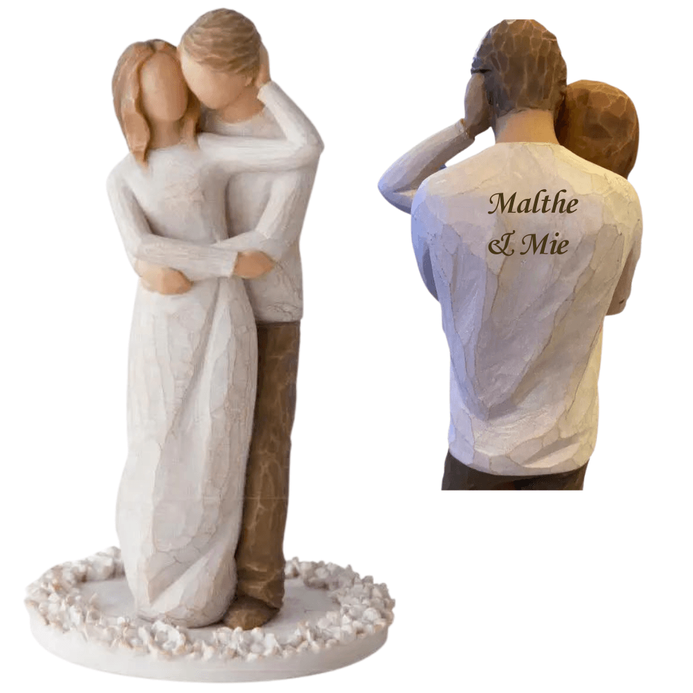Willow Tree Together Caketopper - Willow  Tree med gravering