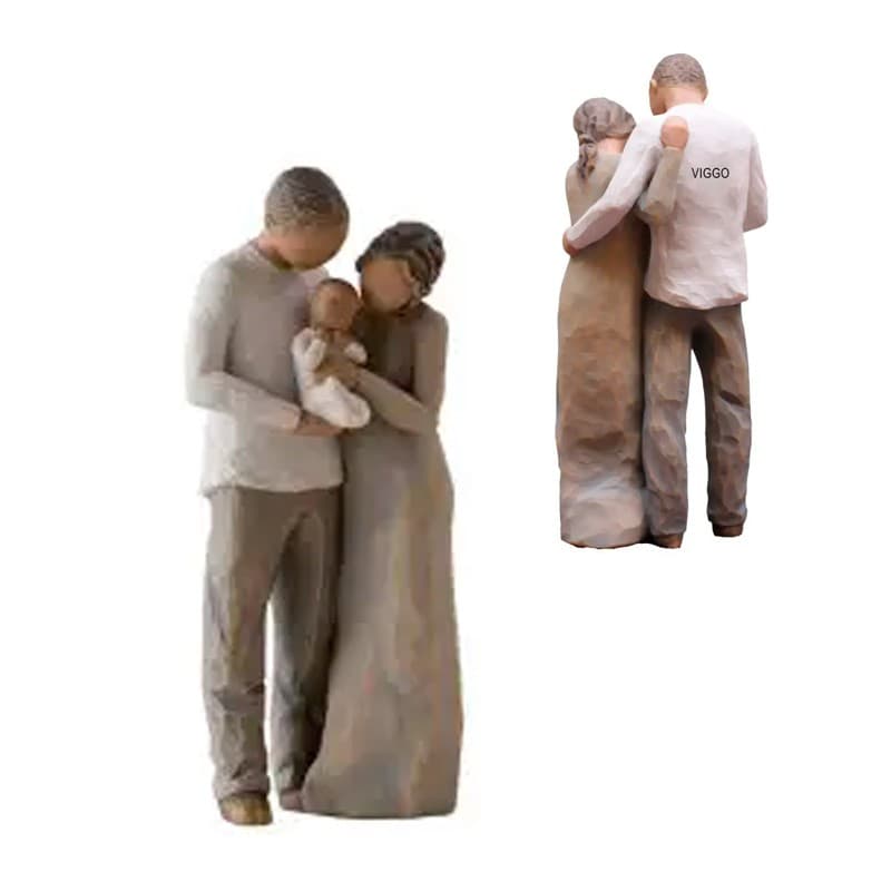 Willow Tree We are Three - Personlige gaver til ham med gravering
