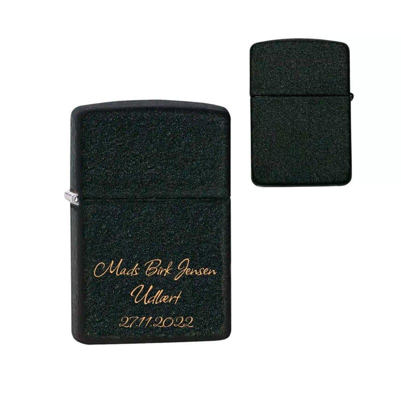 Zippo Ligthere 1941 Replica - Zippo med gravering