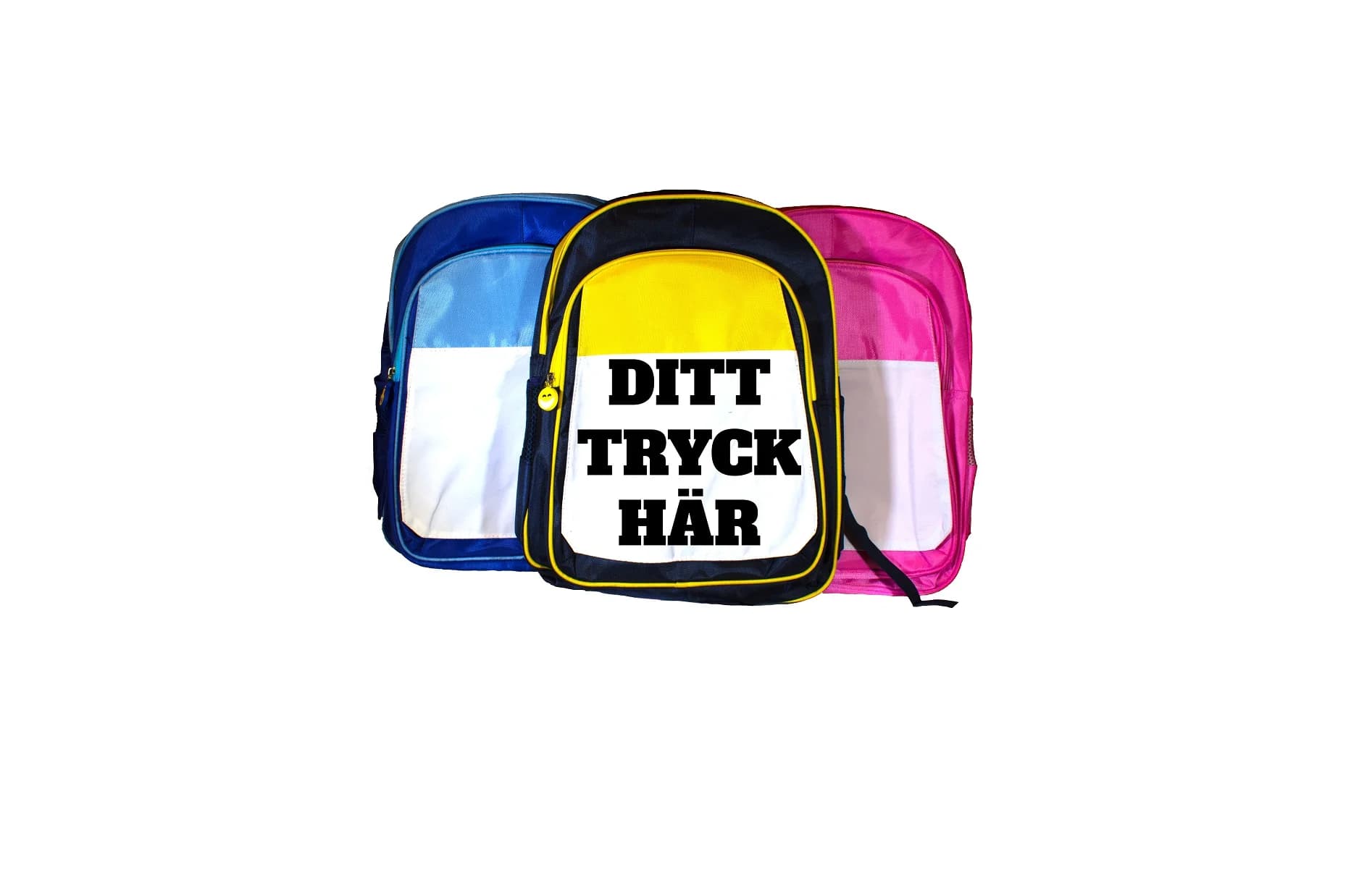 Skolväska med eget tryck