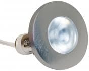 Nordtronic 1896 - Viola LED Mini Downlight �33mm 2w - 350Ma 30°, rustfri st�l (2w=18w halogen), stjernehimmelspot