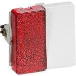 LK FUGA® Afbryder 1 polet med lampe 16A - Hvid