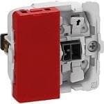 LK FUGA® Afbryder 1 polet med lampe, uden afd�kning