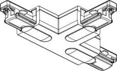 Global T-stykke 1-faset Hvid Udv H�jre