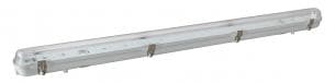Diolum T8 Vandt�t armatur f/1x1200mm T8 LED r�r (=1x36w), (excl. lysr�r)