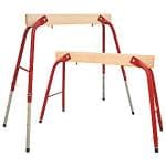 Jumbo foldebuk / arbejdsbord - S�t med 2 stk.