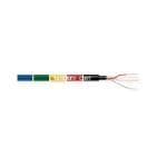 Tasker Mikrofonkabel P� Rulle 2x 0.22 mm² 100 m Sort