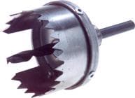 Hulsav 80mm for tr�, plastik, ebonit