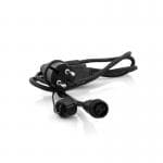 Sirius 75782 - Netledning Tech-Line 1,5m, 230v, Sort