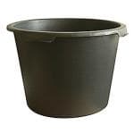 Murerbalje rund 40 Liter sort �51,5 cm