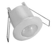 PIR Sensor �76mm til indbygning 360GR. 230v indend�rs, hvid