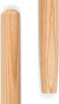 Kosteskaft i tr�, 150 cm, uden gevind, ekstra kraftig stok �2,8cm